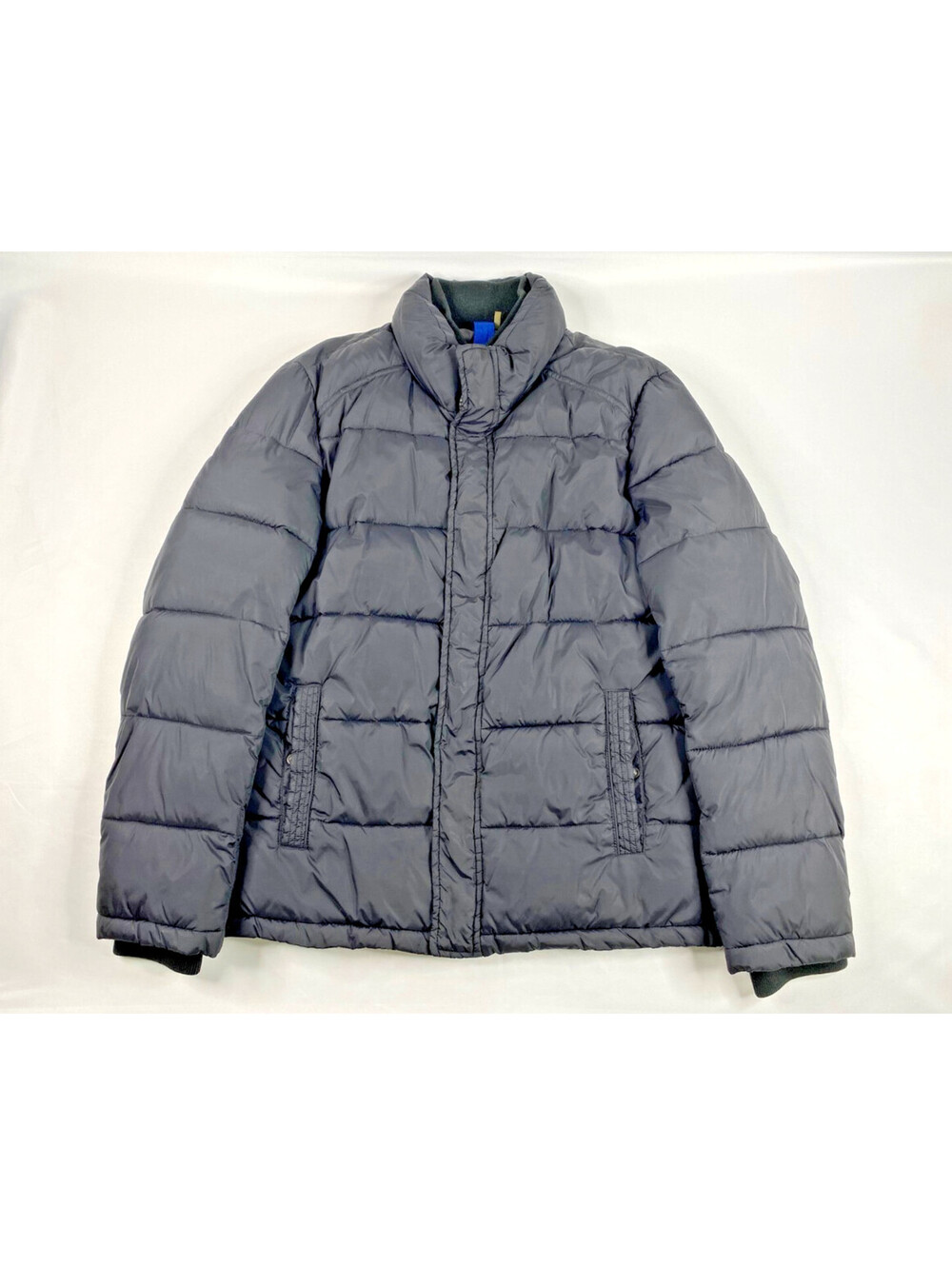 Andrew Marc Men's Black Puffer Jacket, Nylon Shell, Quilted,